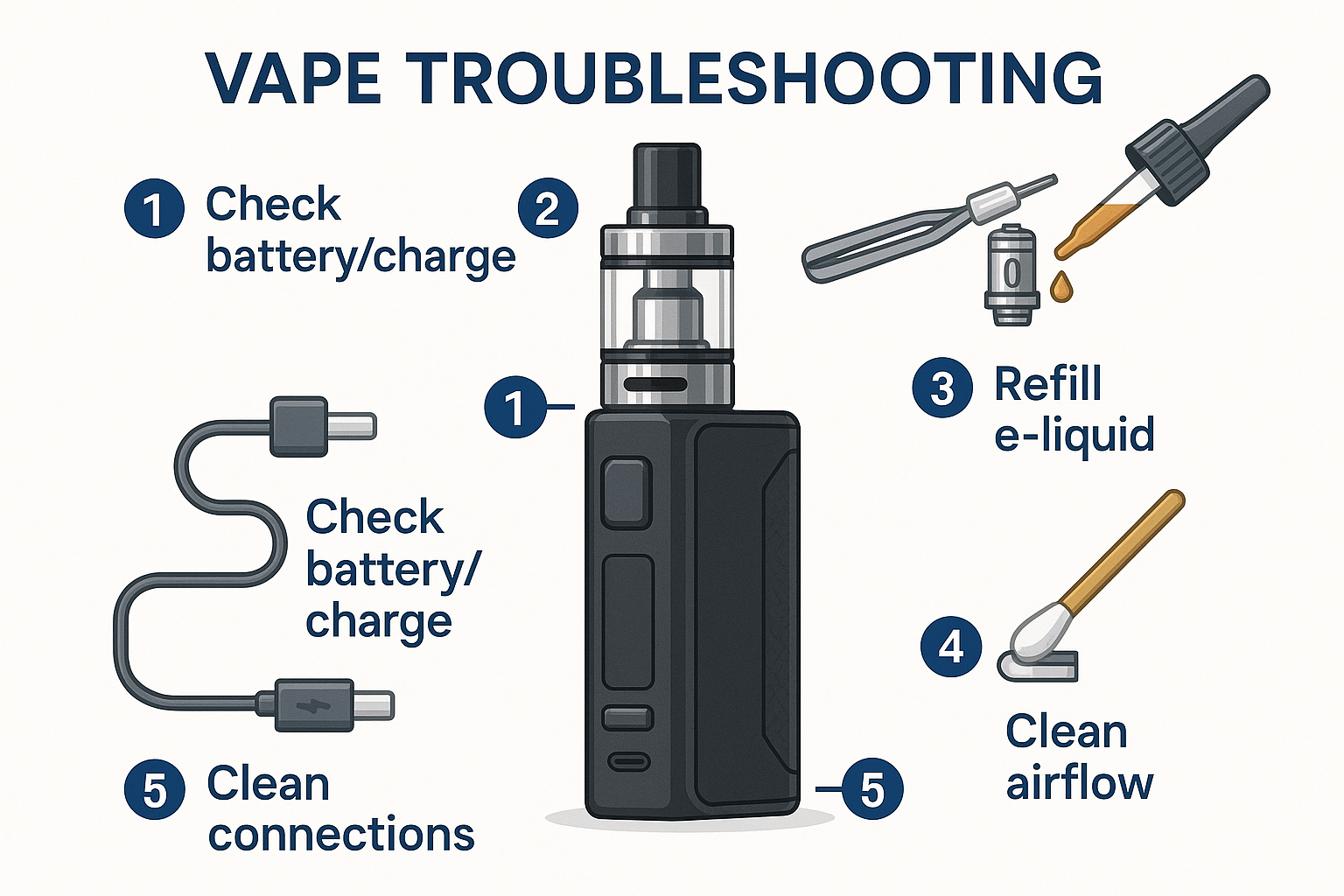 Ultimate Vape Troubleshooting Guide: Fix Your Device Like a Pro Vape king dxb Ultimate Vape Troubleshooting Guide: Fix Your Device Like a Pro Vape king dxb