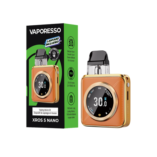Vaporesso XROS 5 Nano Pod Kit – 1600mAh Touchscreen Vape