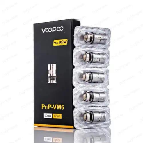 VOOPOO PnP VM6 0.15Ω sub-ohm replacement coils Dubai