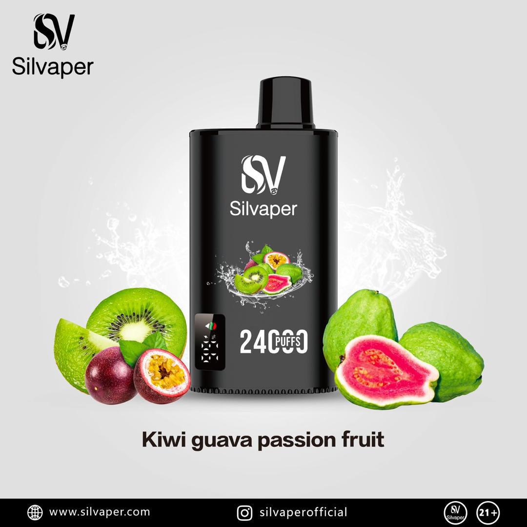 SILVAPER 24000 PUFFS DISPOSABLE VAPE