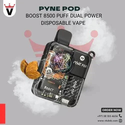 Pyne Pod Boost 8500 Dual Power Disposable | Dubai Vape king dxb Pyne Pod Boost 8500 Dual Power Disposable | Dubai Vape king dxb