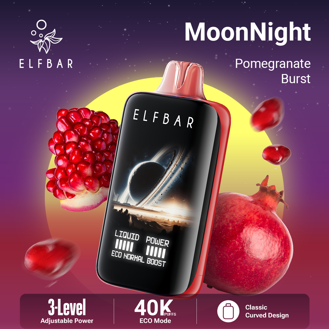 ELF BAR MoonNight 40K Disposable Vape| 40,000 Puffs | UAE Delivery