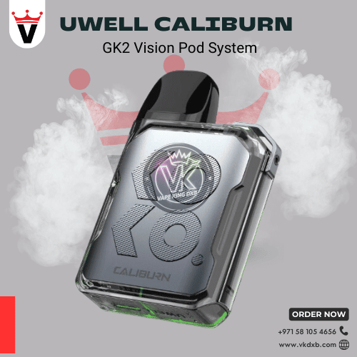 Uwell Caliburn GK2 Vision Pod System in Dubai Vape king dxb Uwell Caliburn GK2 Vision Pod System in Dubai Vape king dxb