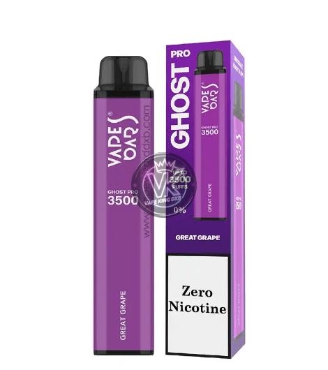 Vape Bars Ghost Pro 3500 Puffs 0mg Disposable Vape Device – Vape