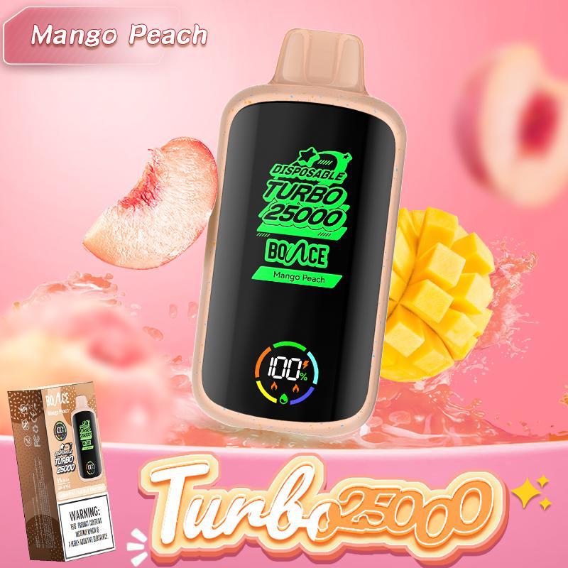 Bounce Turbo 25000 Puffs Mango Peach Vape – Vape King DXB