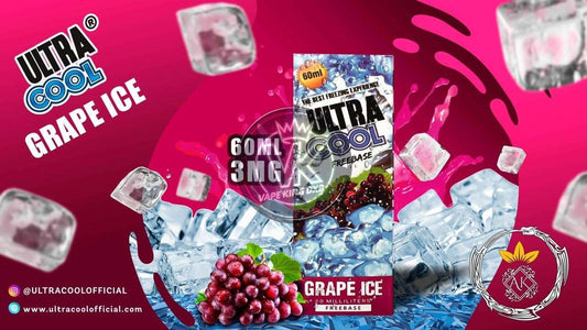 Ultracool 60ml 3mg freebase eliquid