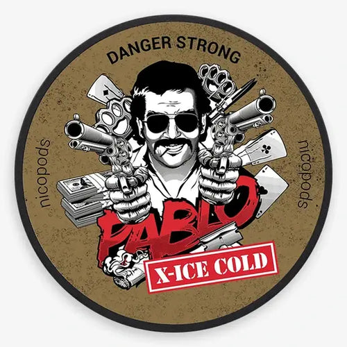 Pablo X-Ice Cold 24mg Danger Strong nicotine pouches – extreme icy nicopods UAE