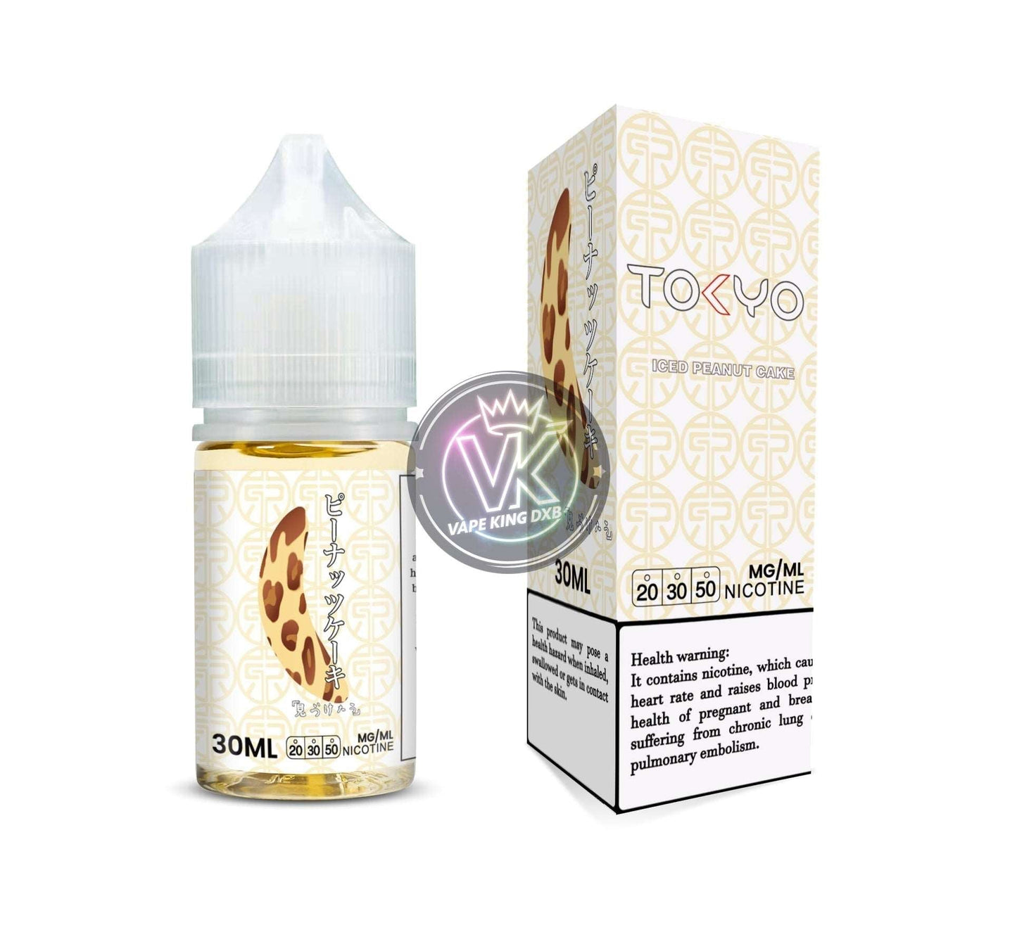 Tokyo Classic Salt Nic 30ml e-liquid with smooth nicotine salt formula and authentic Tokyo flavors available in 20mg, 30mg, and 50mg strengths.
