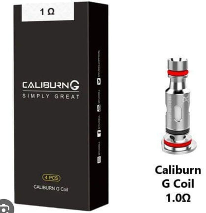 UWELL CALIBURN G REPLACEMENT COILS -4 PCS