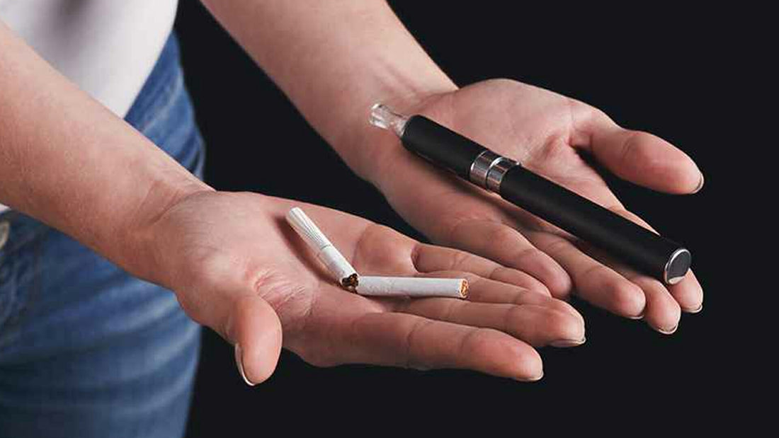 cigarette compared to a vape