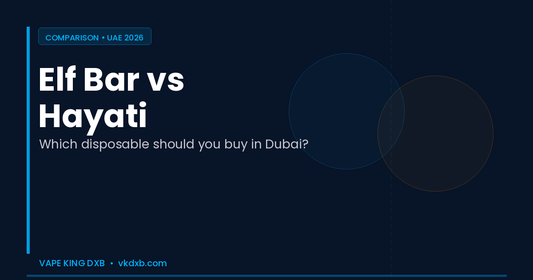 Elf Bar vs Hayati UAE – Which Disposable Vape Should You Buy in Dubai?