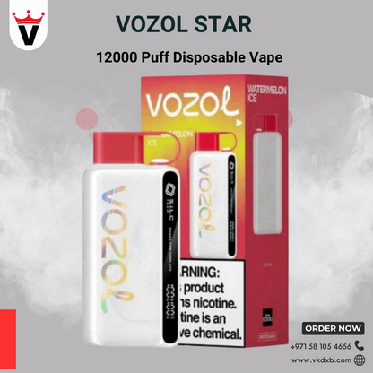Vozol Star 12000 Puffs Disposable Vape in UAE Vape king dxb Vozol Star 12000 Puffs Disposable Vape in UAE Vape king dxb