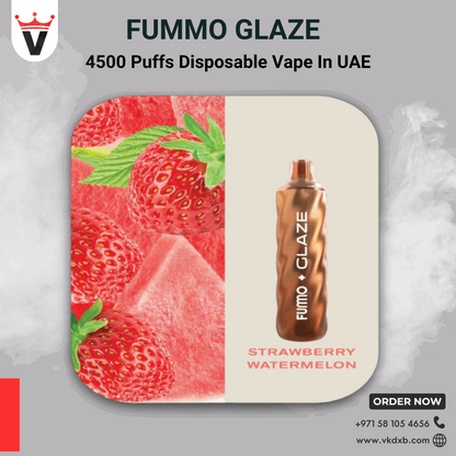 FUMMO Glaze 4500 Puffs Disposable Vape in UAE