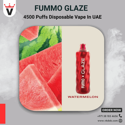 FUMMO Glaze 4500 Puffs Disposable Vape in UAE