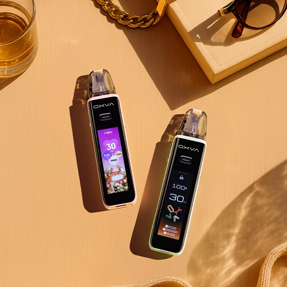 OXVA XLIM 3 Ultra Midnight Black pod kit side view Dubai
