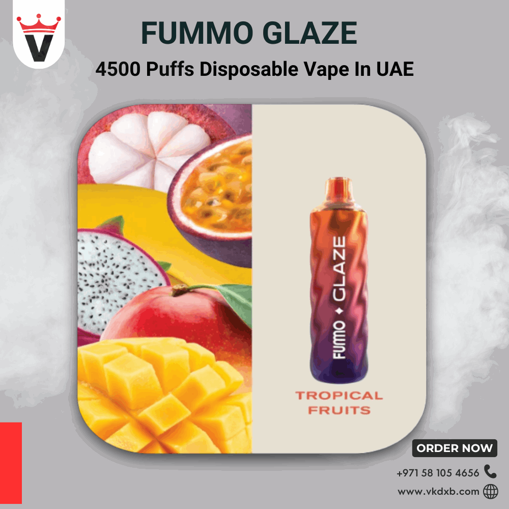 FUMMO Glaze 4500 Puffs Disposable Vape in UAE