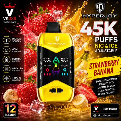 Hyperjoy 45000 Puffs Watermelon Flavour – Disposable Vape Dubai