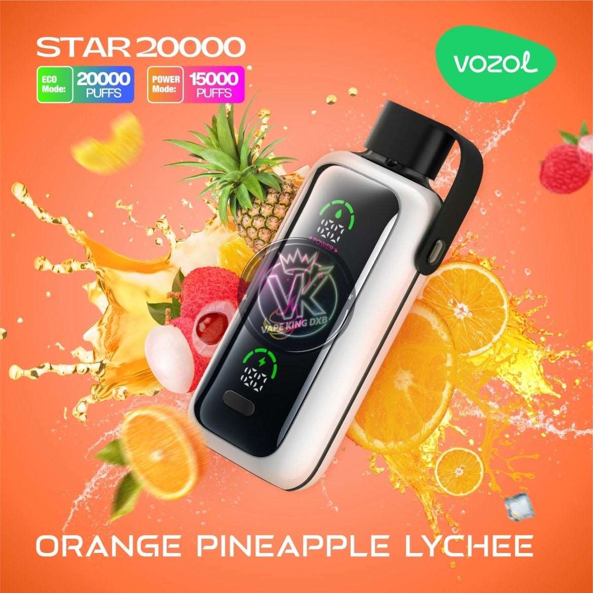 Vozol Star 20000 puffs dual power