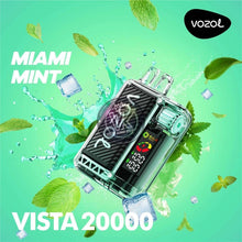 Vozol Vista 20000 Vanicreme Tobacco and Mixed Berries flavours — UAE vape delivery