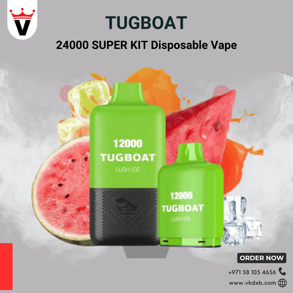 Tugboat Super Kit 24000 Puffs Disposable Vape in Dubai