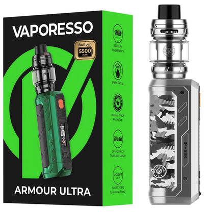 Vaporesso Armour Ultra 100W Kit – Waterproof Built-in Battery