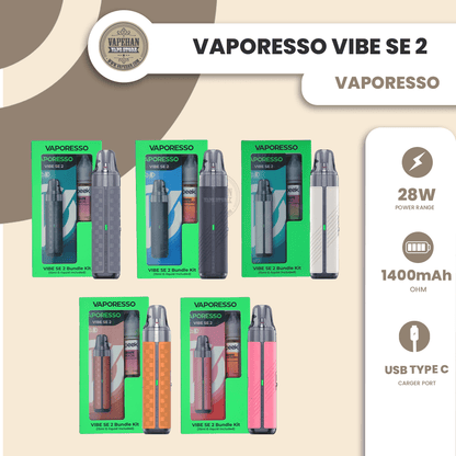 Vaporesso Vibe SE 2 Pod Kit 28W – Dual Mesh 4.5ml