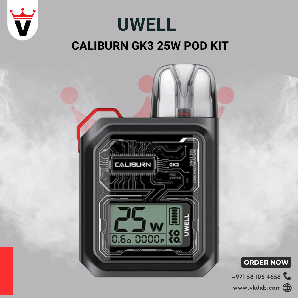 Uwell Caliburn GK3 Pod Kit Dubai | 900mAh MTL Vape UAE Vape king dxb Uwell Caliburn GK3 Pod Kit Dubai | 900mAh MTL Vape UAE Vape king dxb