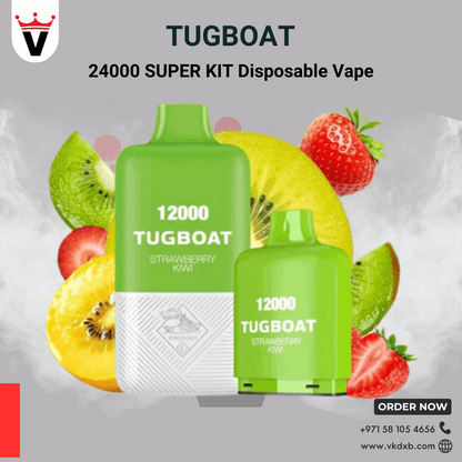 Tugboat Super Kit 24000 Puffs Disposable Vape in Dubai