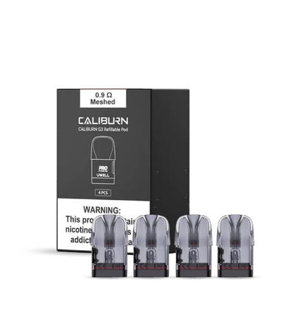 Uwell Caliburn G3 / G4 Replacement Pods Dubai | GPP Pods 0.4Ω 0.6Ω 0.9Ω UAE