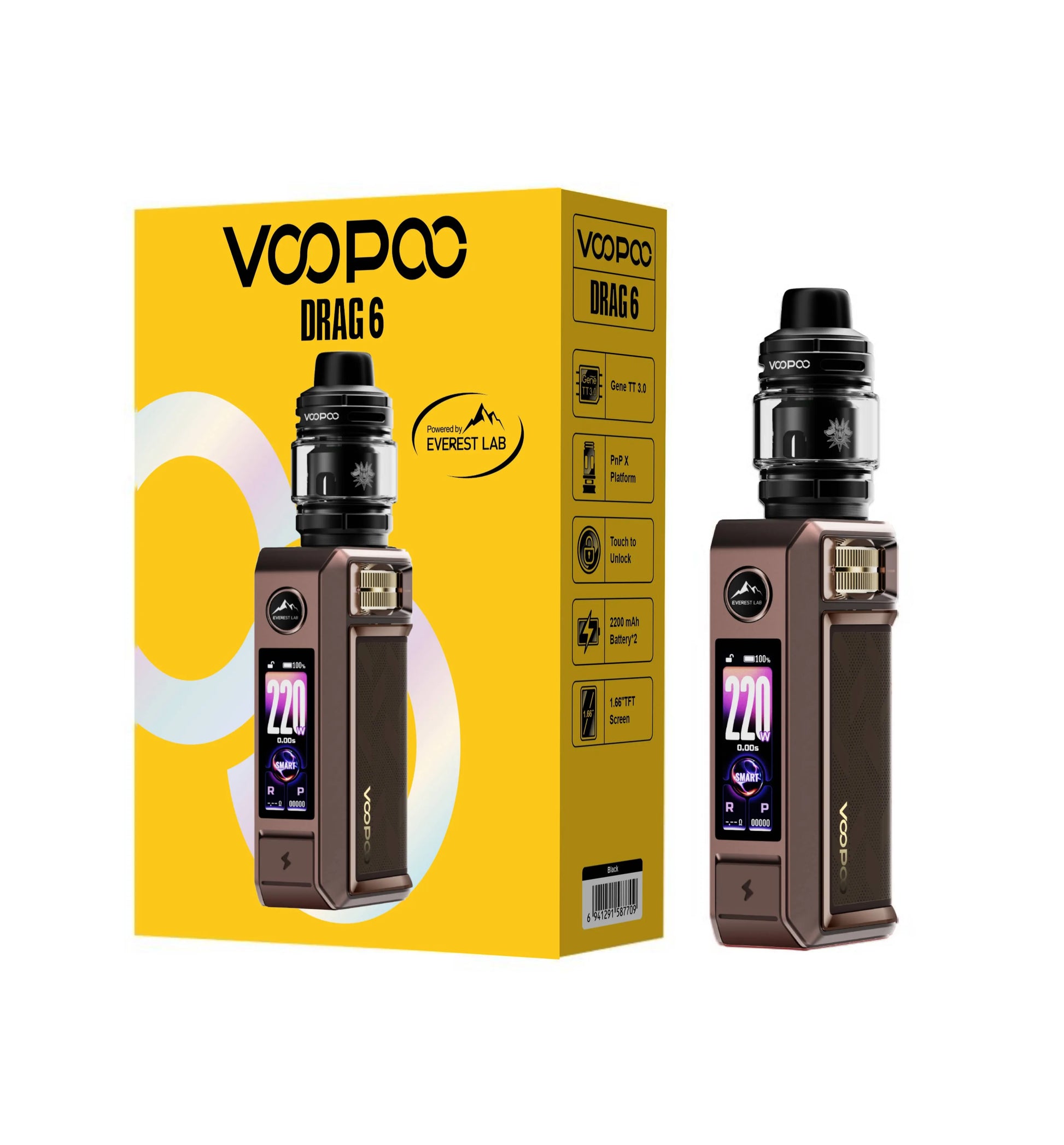 VOOPOO Drag 6 220W PnP X platform mod kit UAE