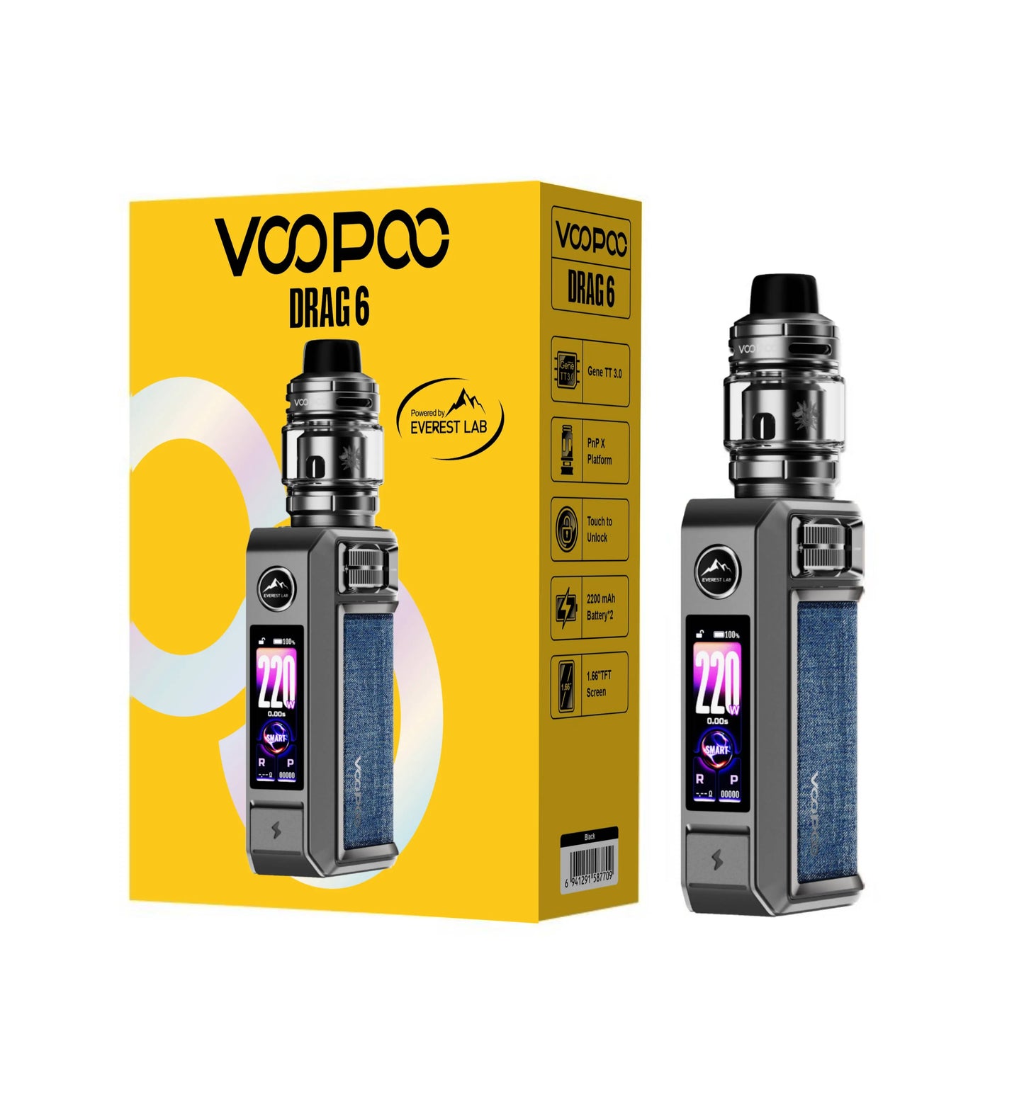 VOOPOO Drag 6 GENE.TT 3.0 Everest Lab vape Dubai