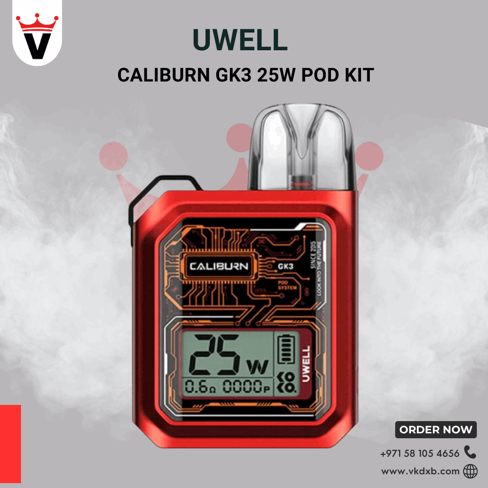 uwell caliburn gk3 25w pod kit Uwell Caliburn GK3 Pod Kit 900mAh