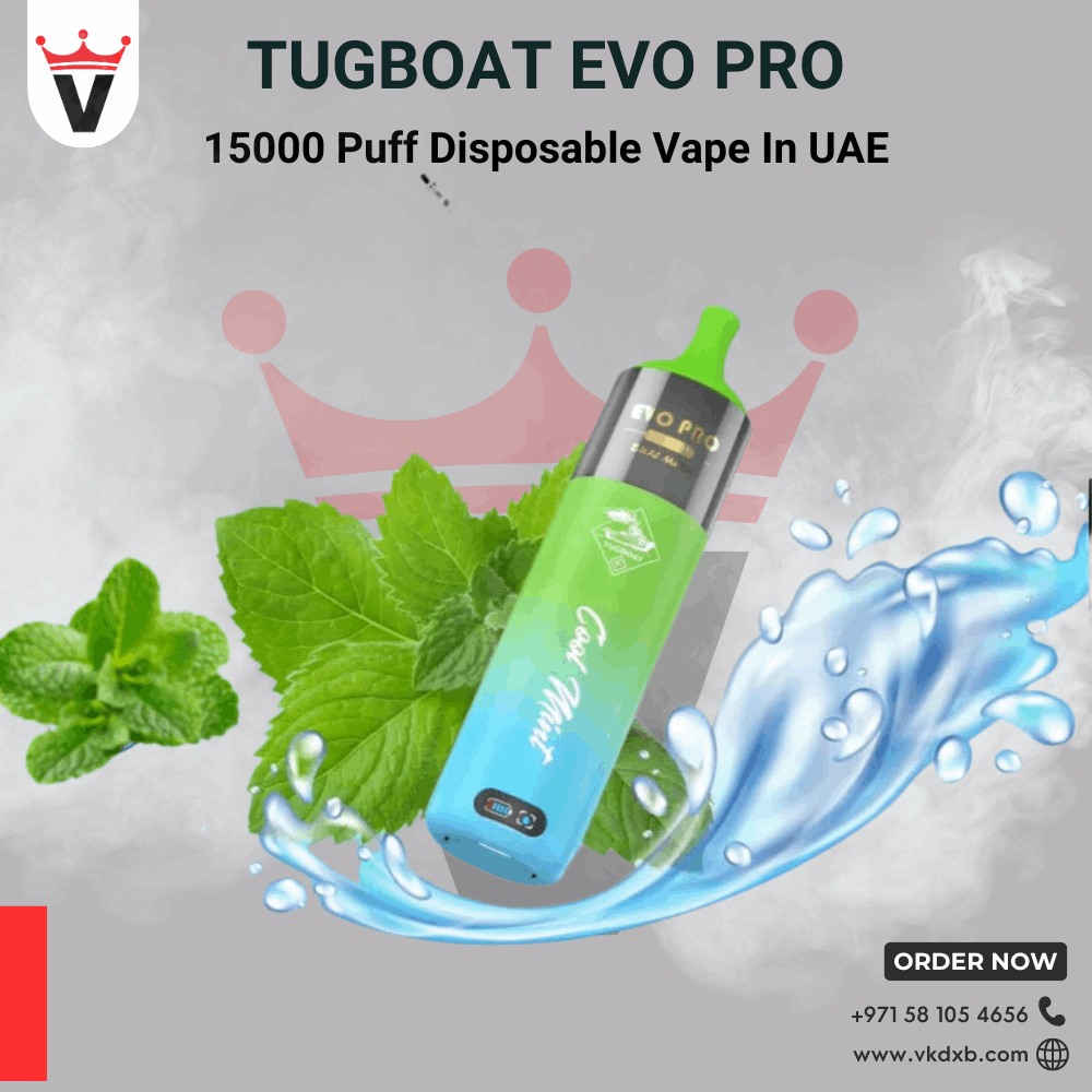 Tugboat Evo Pro 15000 Puff Disposable Vape in UAE