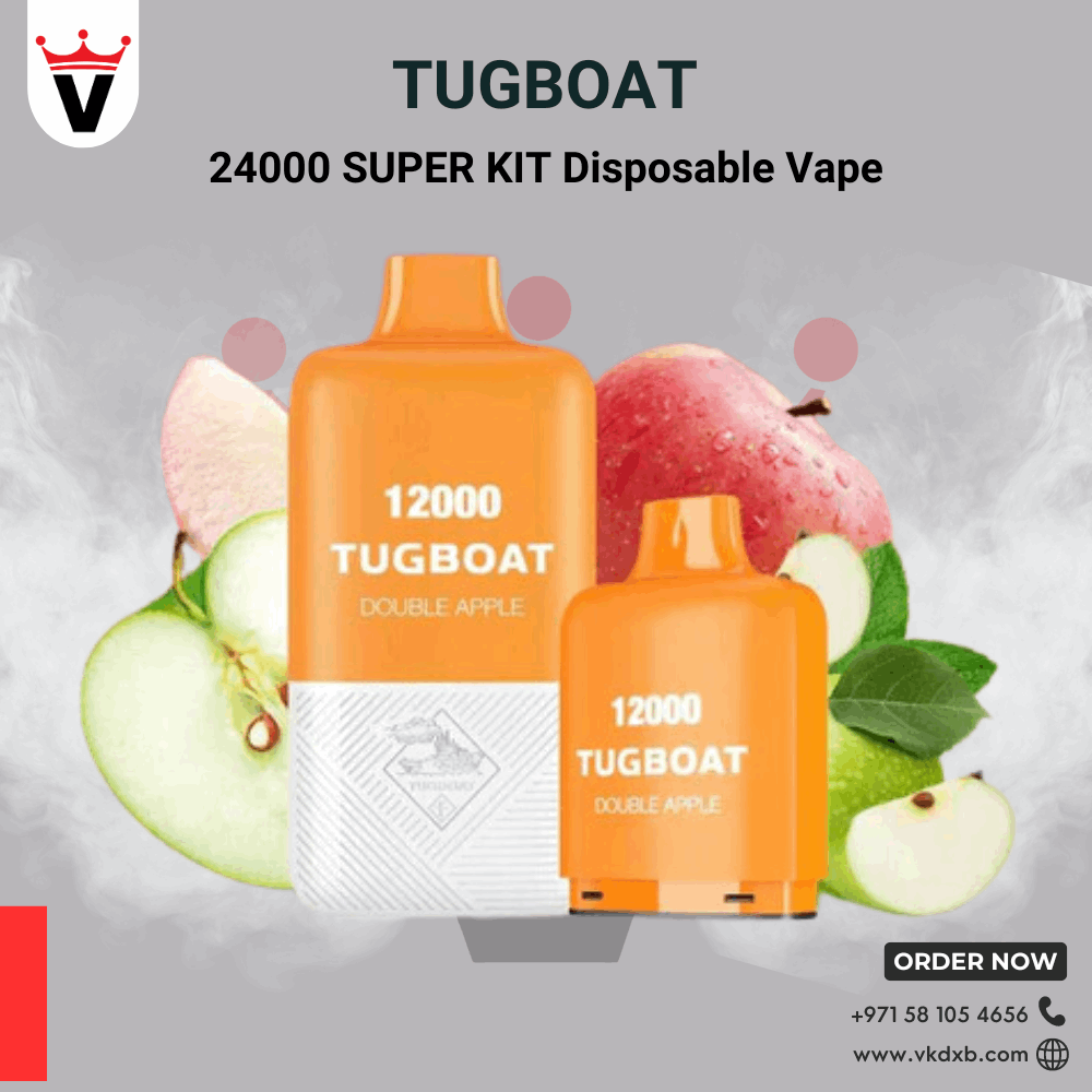 Tugboat Super Kit 24000 Puffs Disposable Vape in Dubai