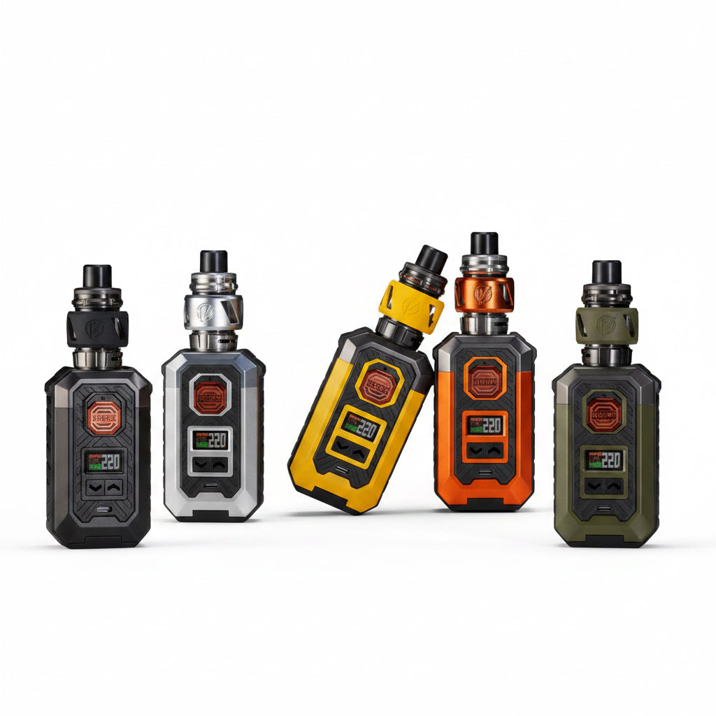 Vaporesso Armour Max 220W Kit – Dual Battery Box Mod