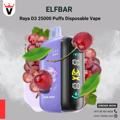 Elf Bar Raya D3 Disposable Vape in Dubai