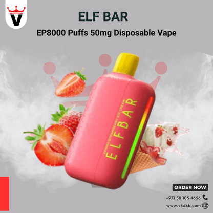 Elf Bar 8k Disposable Vape in Dubai