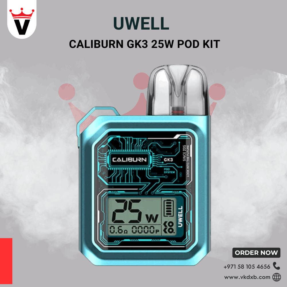 Uwell Caliburn GK3 Pod Kit Dubai | 900mAh MTL Vape UAE Vape king dxb Uwell Caliburn GK3 Pod Kit Dubai | 900mAh MTL Vape UAE Vape king dxb