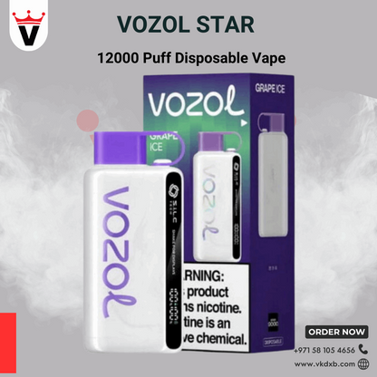 Vozol Star 12000 Puffs Disposable Vape in UAE