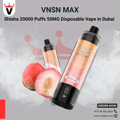 VNSN MAX 20000 Puffs Disposable Vape Now in Dubai