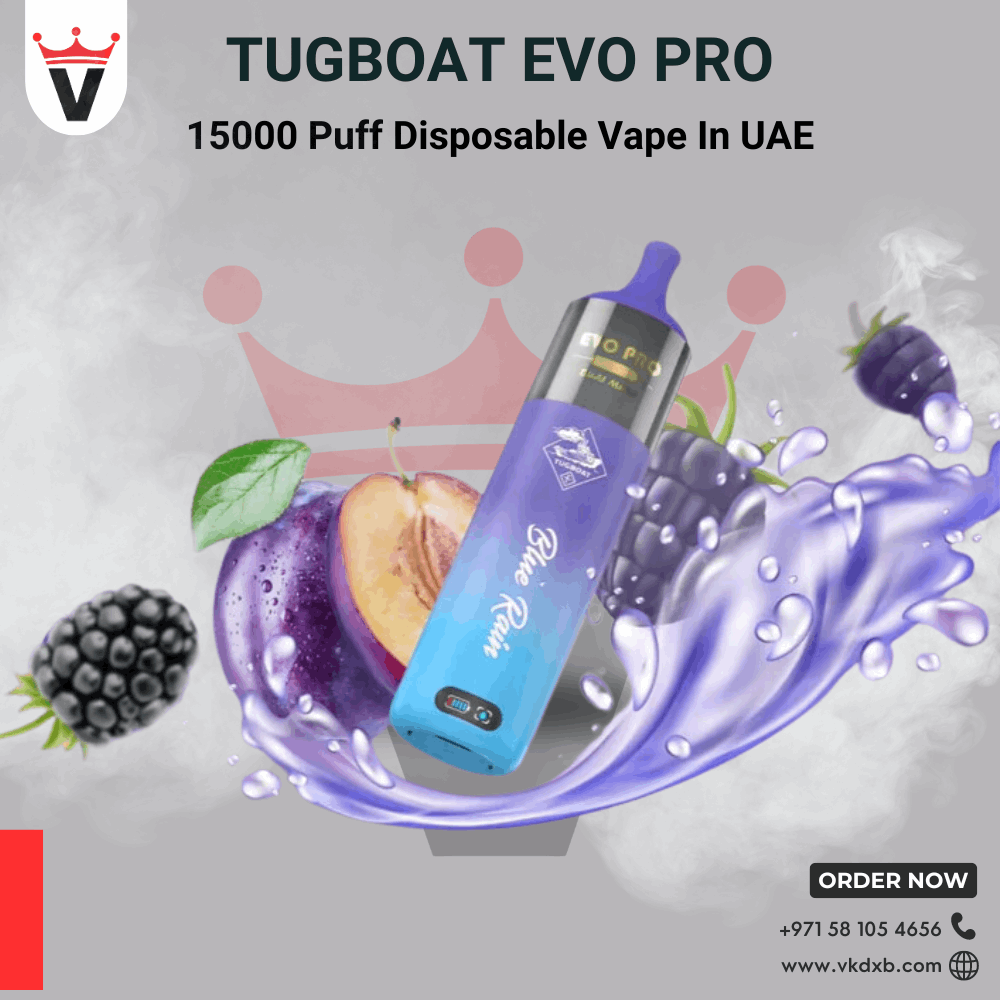 Tugboat Evo Pro 15000 Puff Disposable Vape in UAE