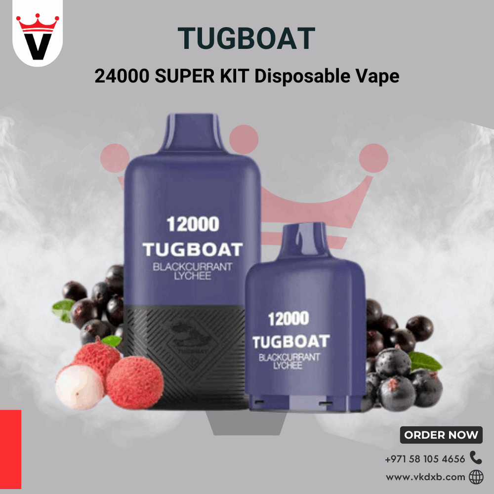 Tugboat Super Kit 24000 Puffs Disposable Vape in Dubai