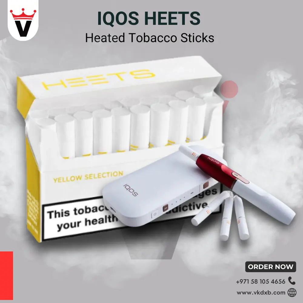 IQOS Heets Tobacco Sticks دبي