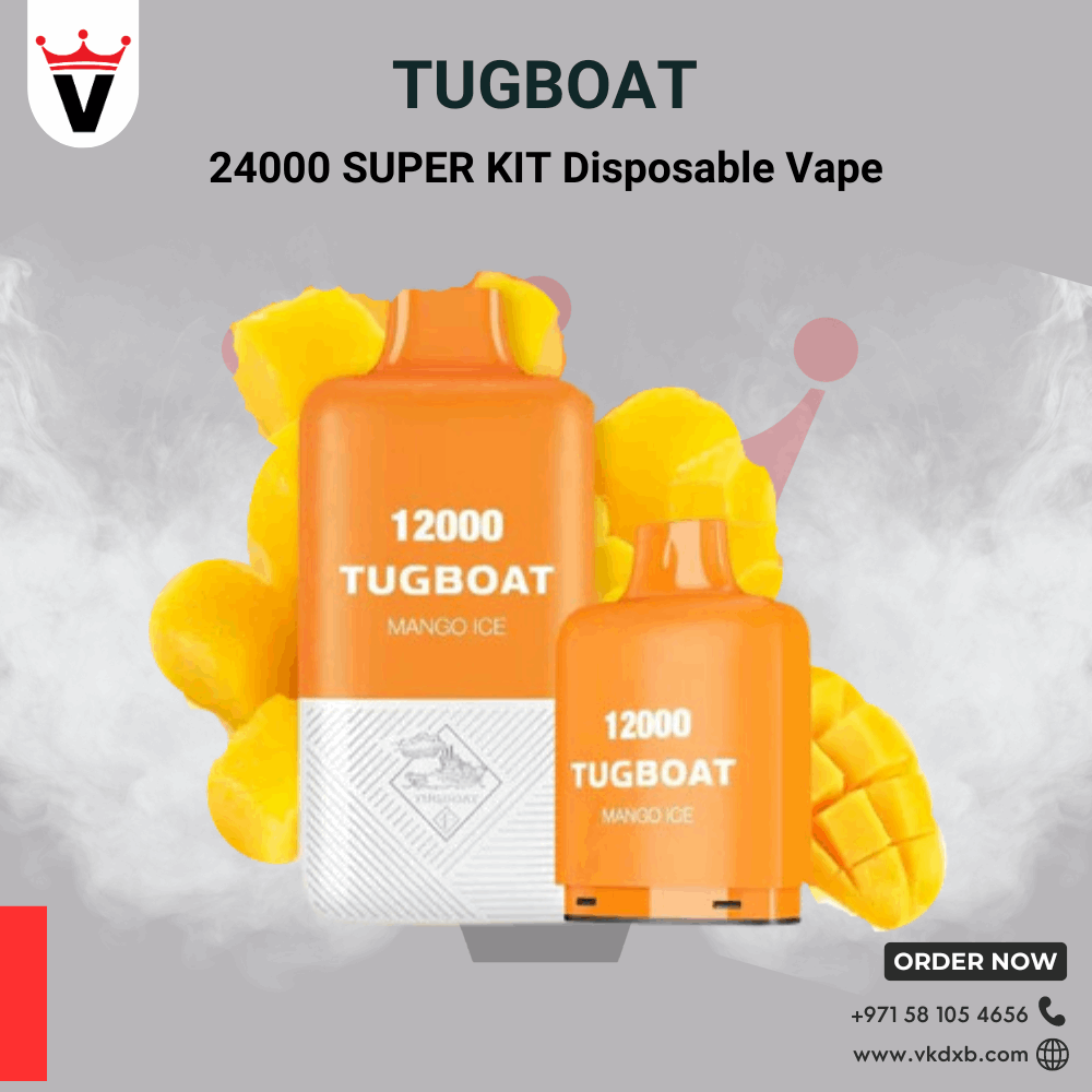 Tugboat Super Kit 24000 Puffs Disposable Vape in Dubai