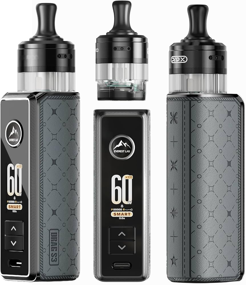 VOOPOO Drag S3 SMART chip leather pod mod Dubai
