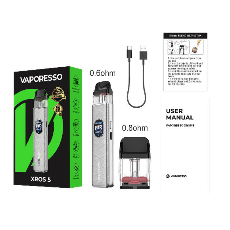 Vaporesso XROS 5 Pod Kit – 1500mAh COREX 3.0