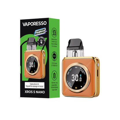 Vaporesso XROS 5 Nano Pod Kit – 1600mAh Touchscreen Vape