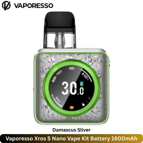 Vaporesso XROS 5 Nano Pod Kit – 1600mAh Touchscreen Vape