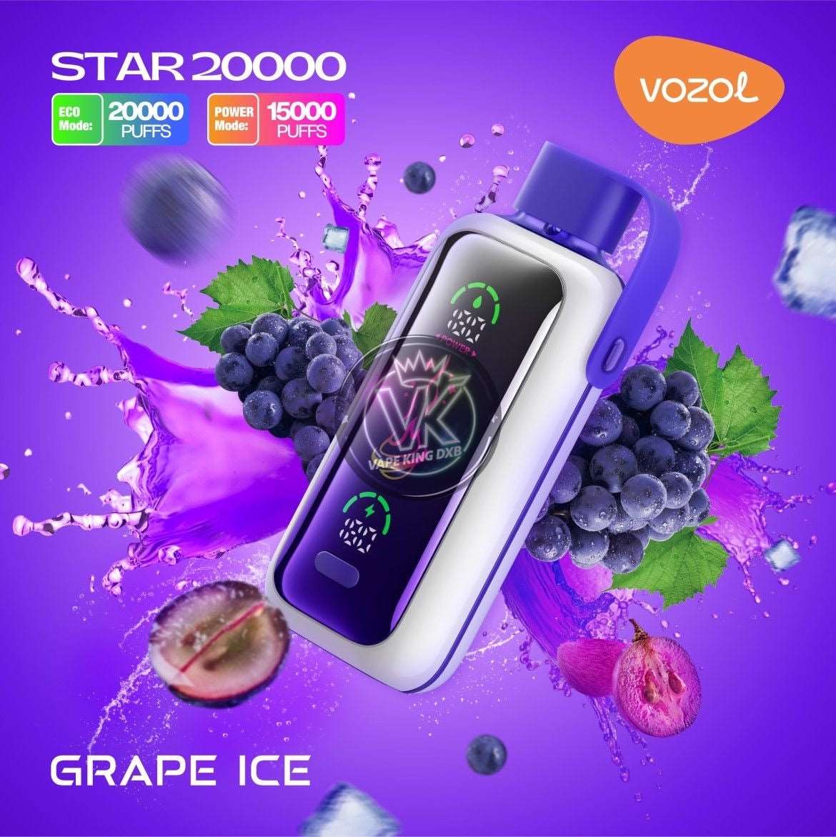 Vozol Star 20000 puffs dual power