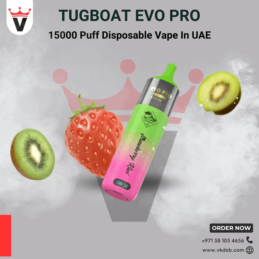 Tugboat Evo Pro 15000 Puff Disposable Vape in UAE